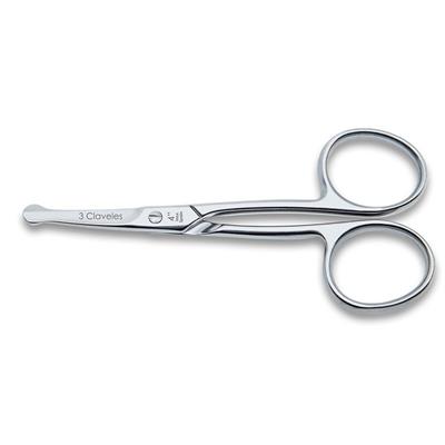 BEBÉ CURVA TIJERA INOX 4" D 3C
